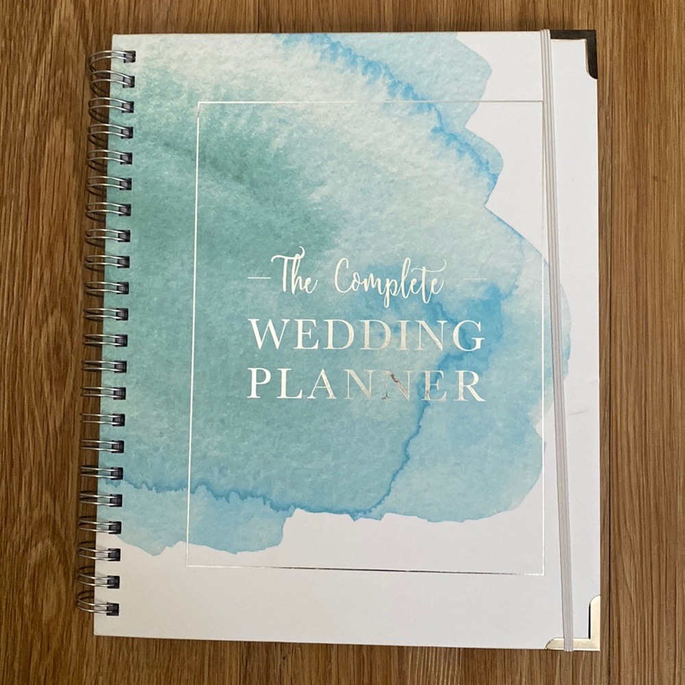 The Complete Wedding Planner Book brand new never used! Spiral notebook